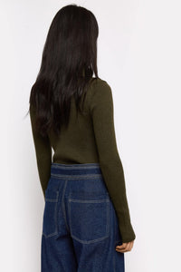 Pull Fool en laine - Kaki