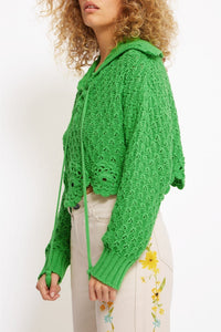 Pull Jeanne en coton - Vert