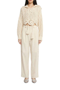 Jeanne cotton jumper - Ecru