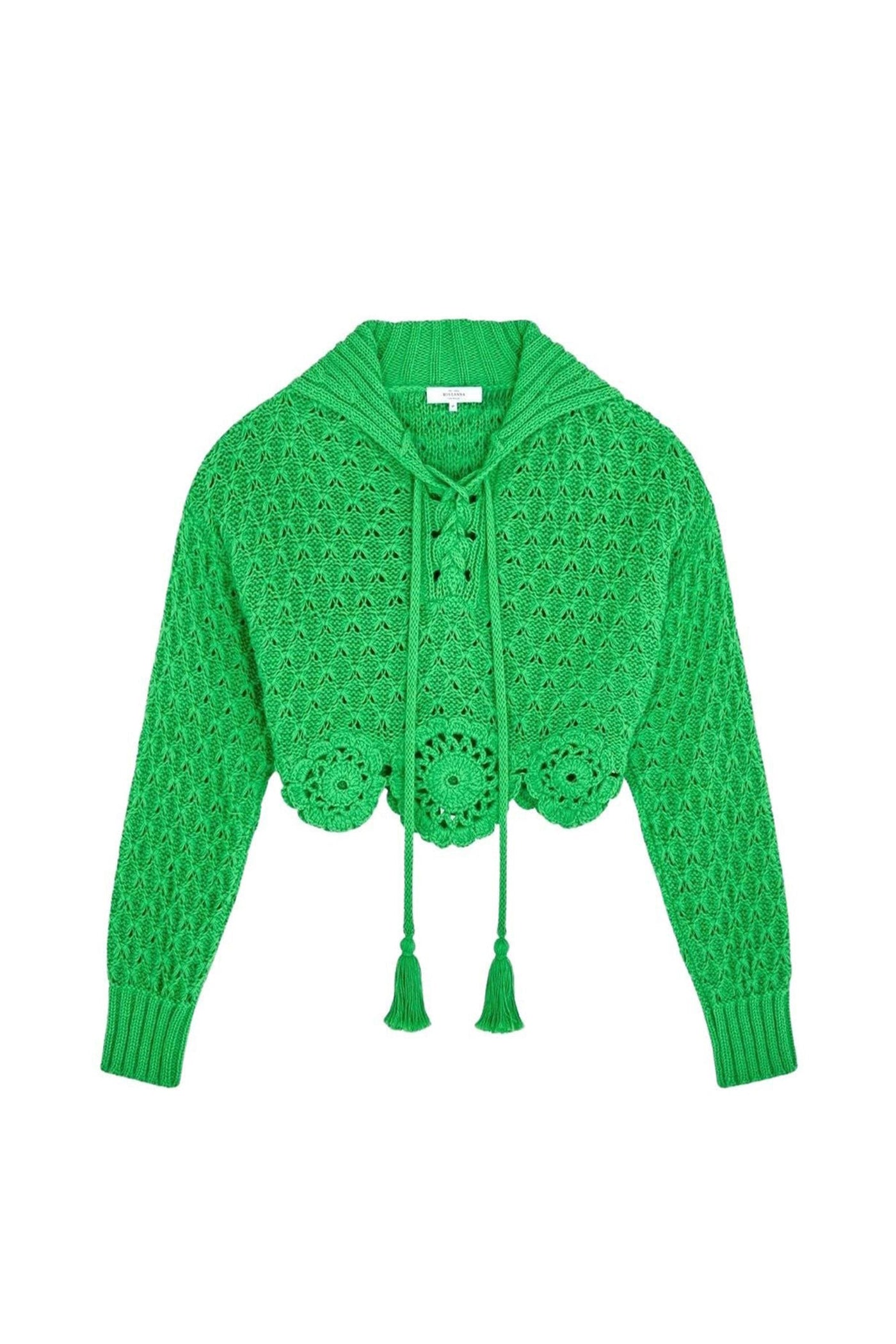 Pull Jeanne en coton - Vert