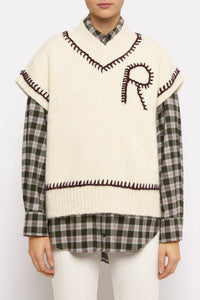 Santiago wool jumper - Ivory