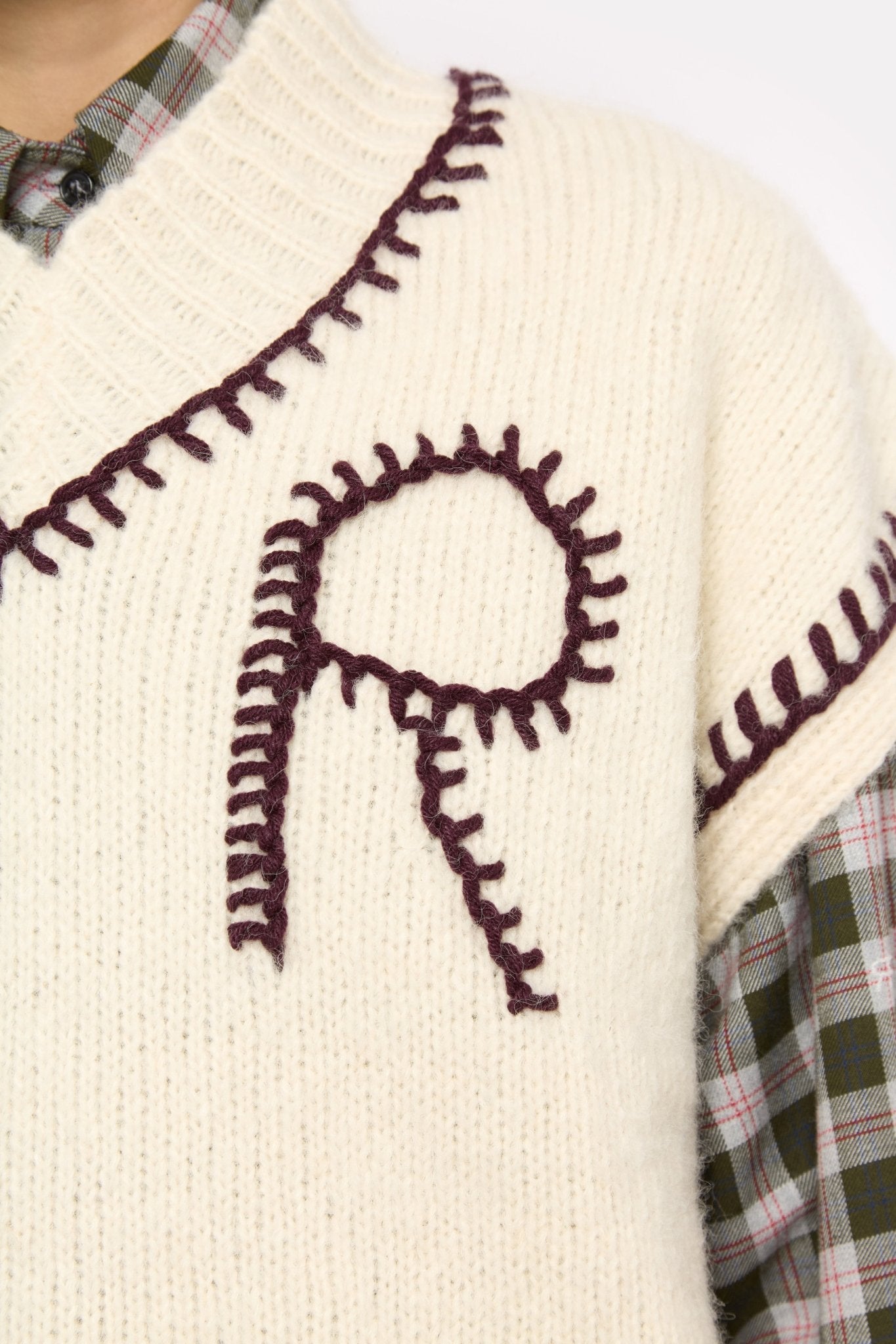Santiago wool jumper - Ivory