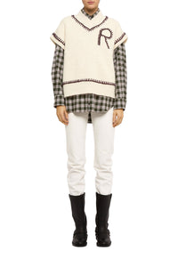 Santiago wool jumper - Ivory