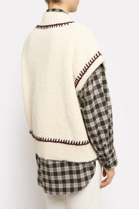 Santiago wool jumper - Ivory