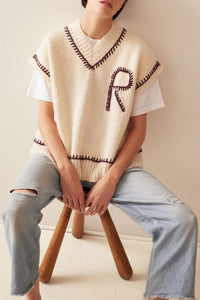 Santiago wool jumper - Ivory