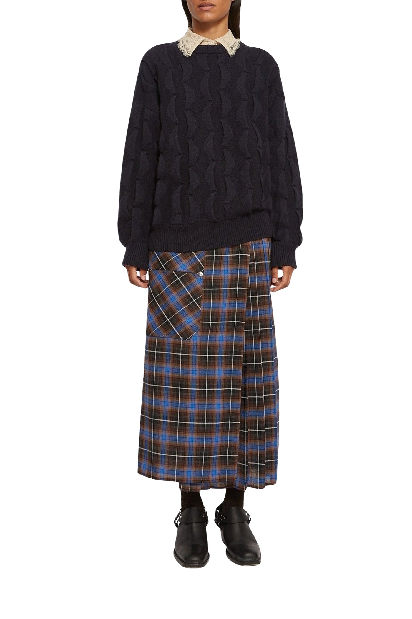 Titi wool jumper - Navy