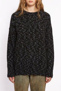 Pull Titi en laine - Charcoal