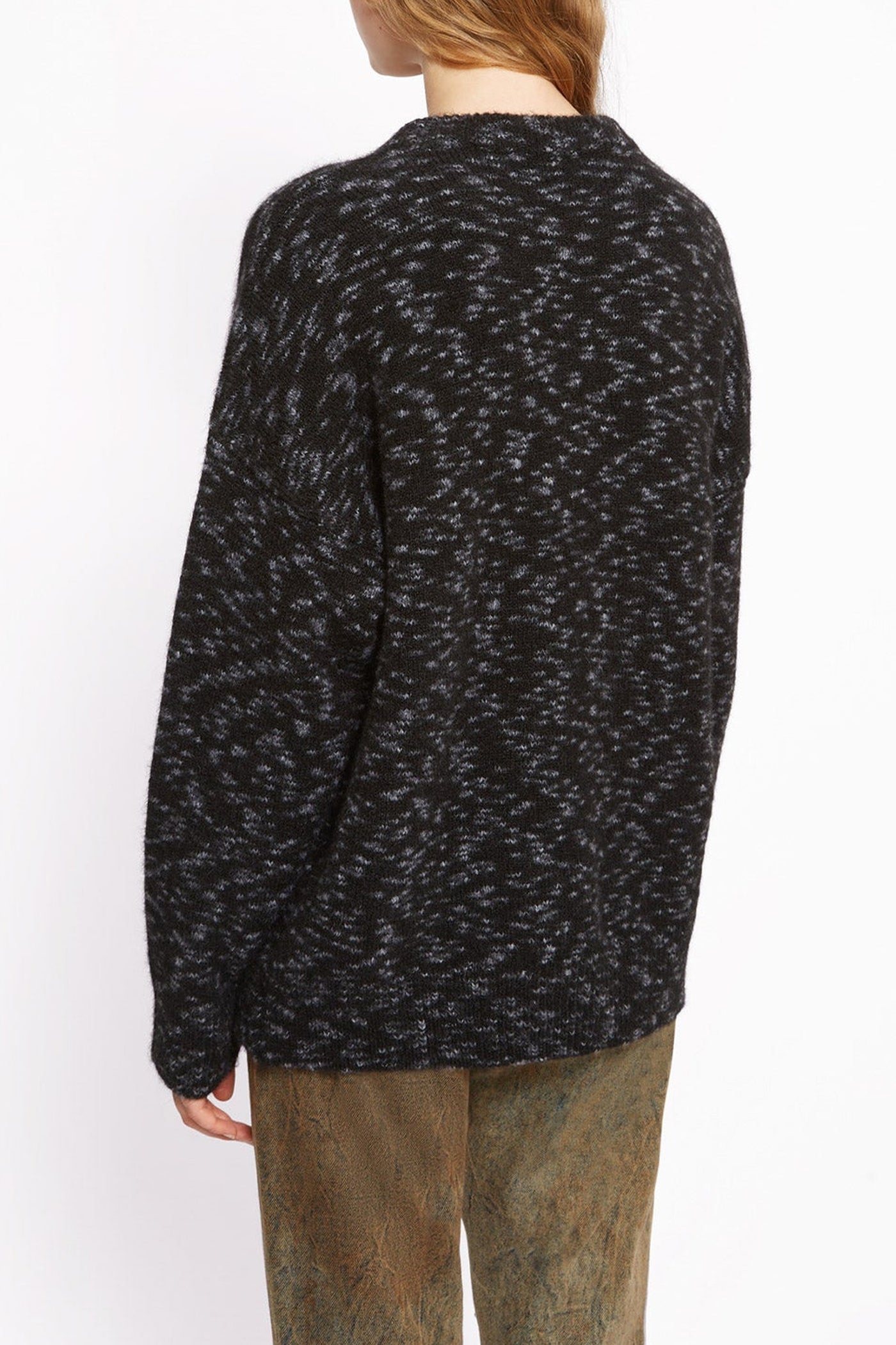 Pull Titi en laine - Charcoal