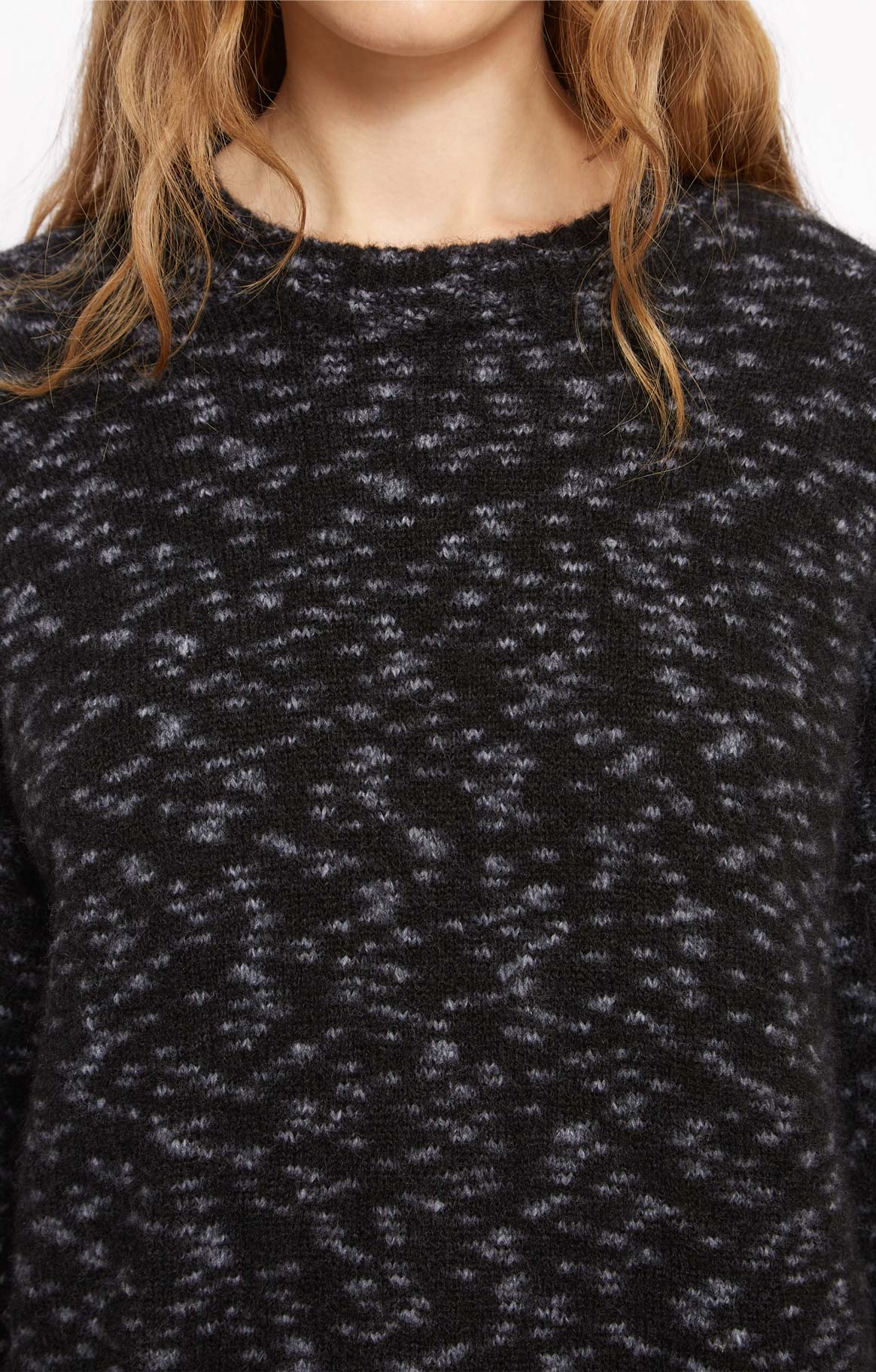 Pull Titi en laine - Charcoal
