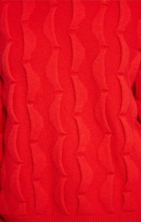 Pull Titi en laine - Rouge