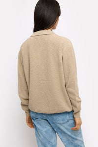William wool jumper - Ivory
