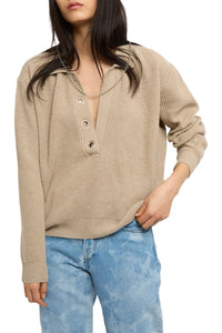 William wool jumper - Ivory