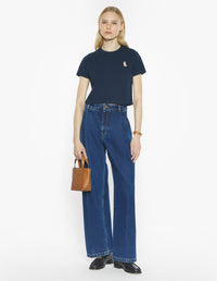 Lady Fox Baby Tee-Shirt - Classic Navy