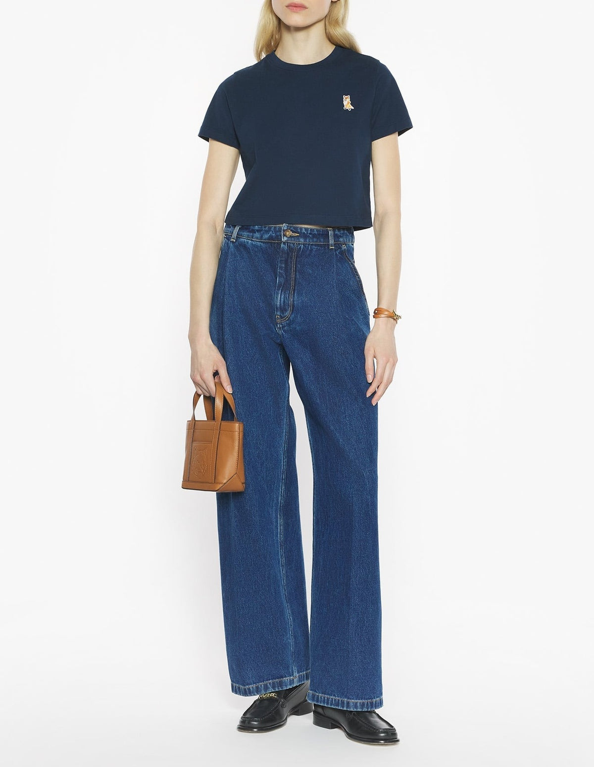 T-shirt Baby Lady Fox - Classic Navy