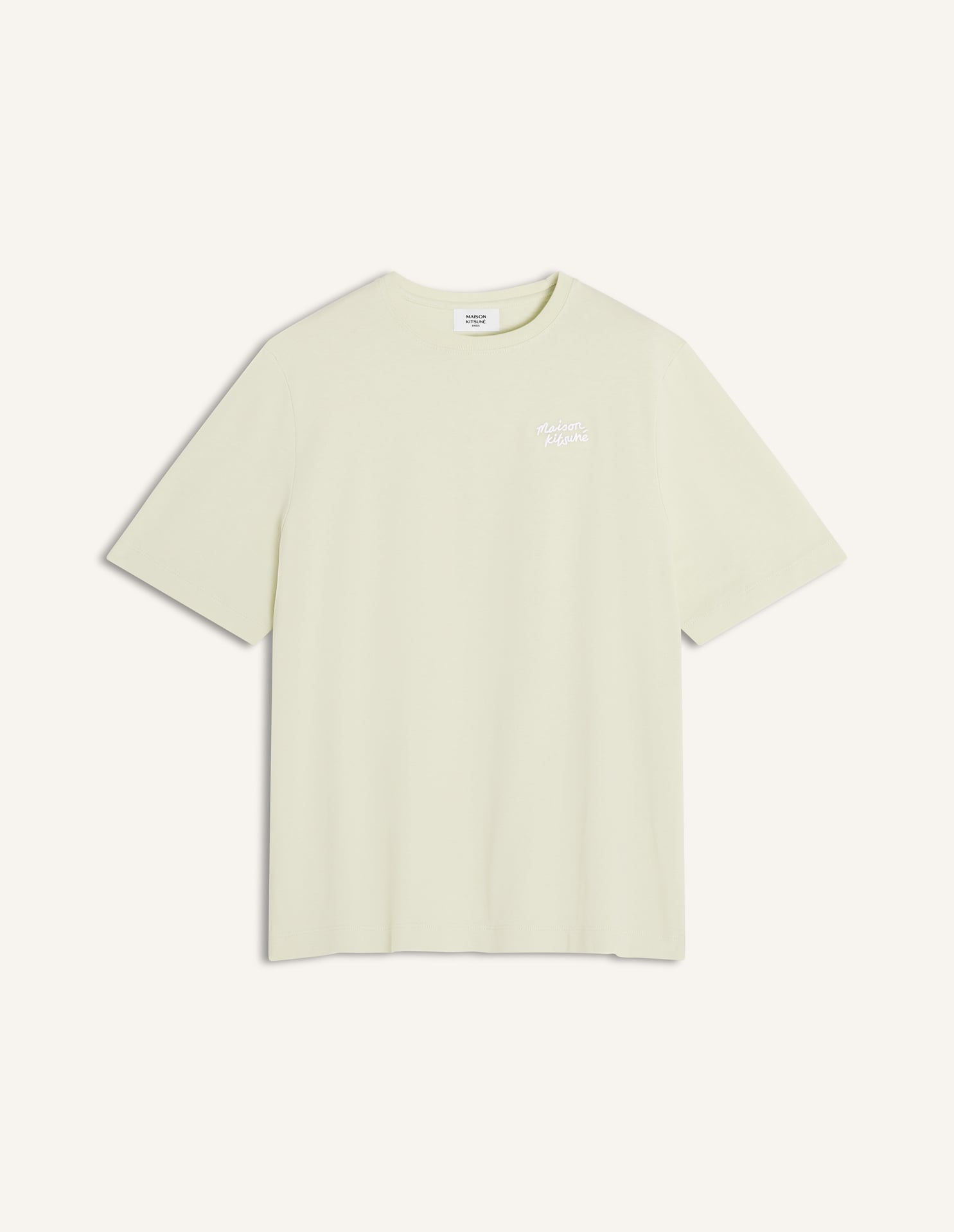 Maison Kitsuné Handwriting Comfort Tee-Shirt - Aloe Wash