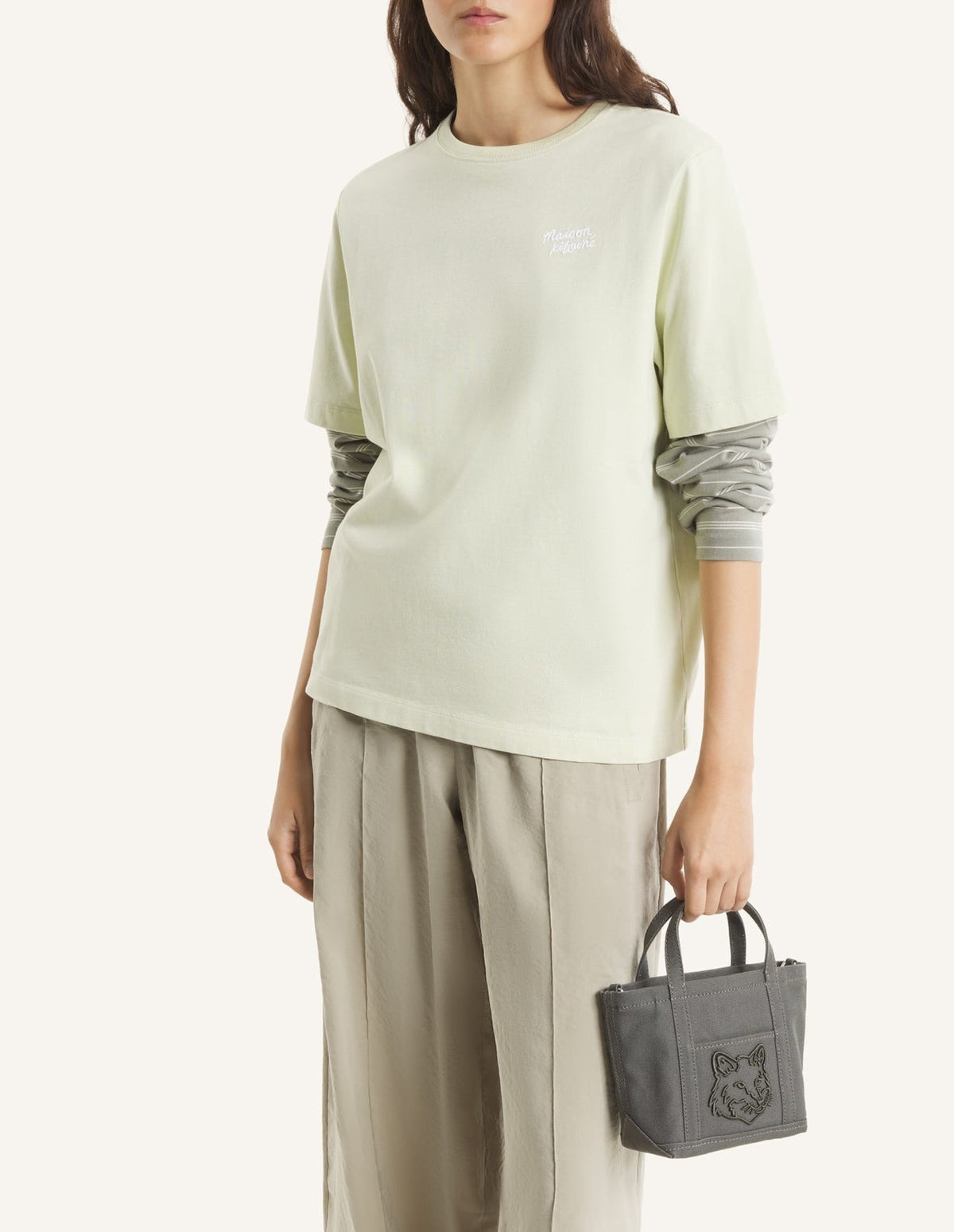 T-shirt Handwriting - Aloe Wash