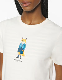 Dressed Fox T-shirt - Angel Wing