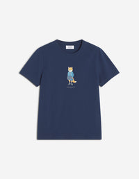 Dressed Fox Regular Tee-Shirt - Dress Blues