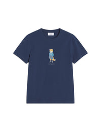 T-shirt Dressed Fox - Dress Blues