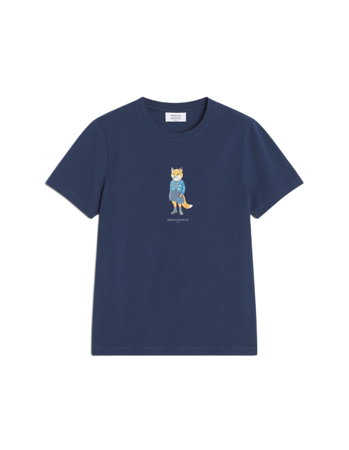 T-shirt Dressed Fox - Dress Blues