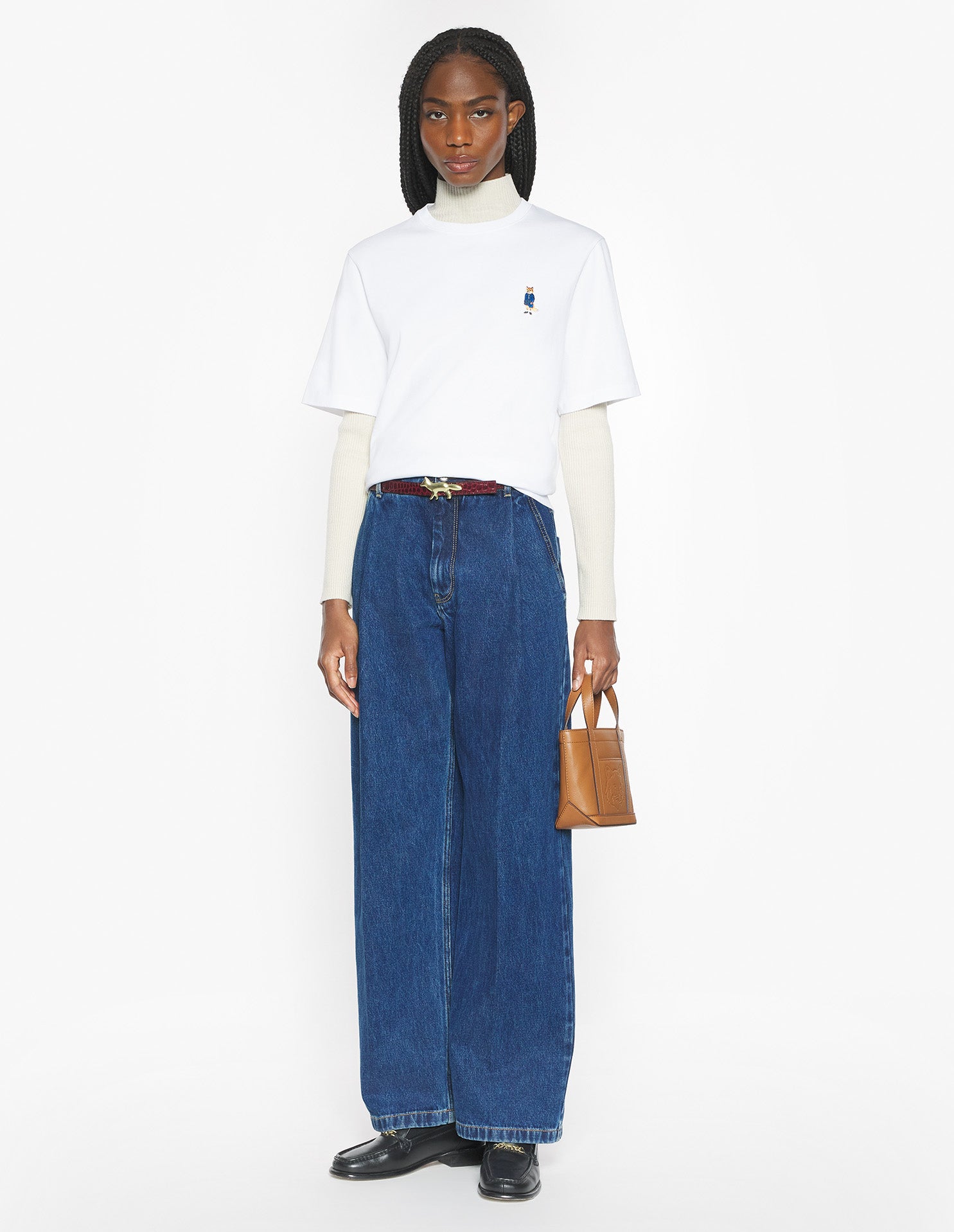 Dressed Fox Comfort Tee-Shirt - White