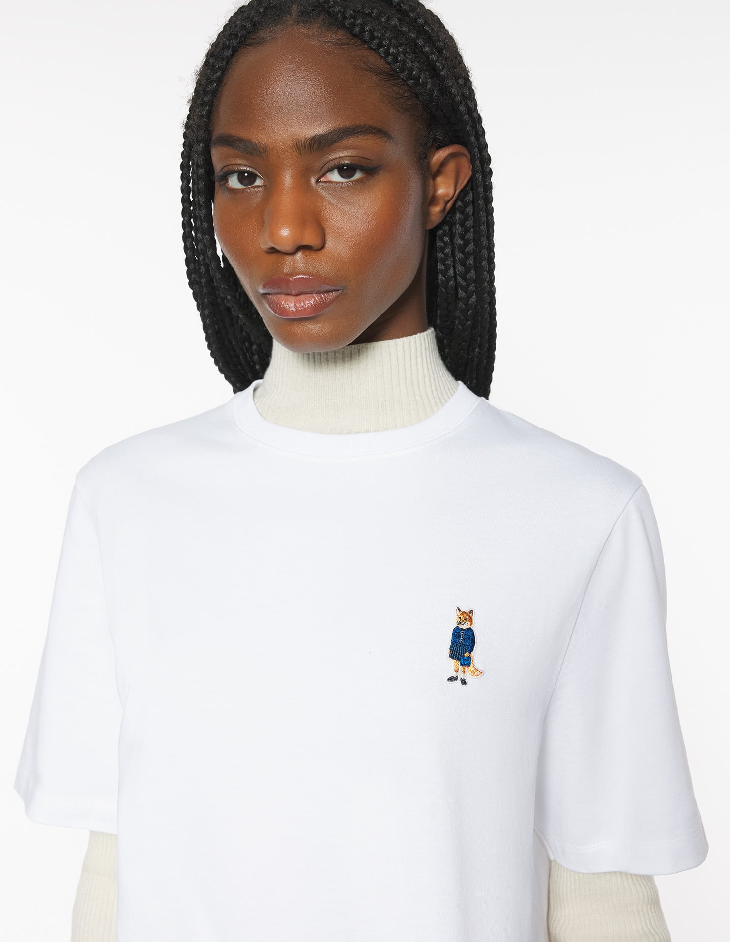 Dressed Fox Comfort Tee-Shirt - White