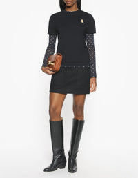 Lady Fox T-shirt - Black