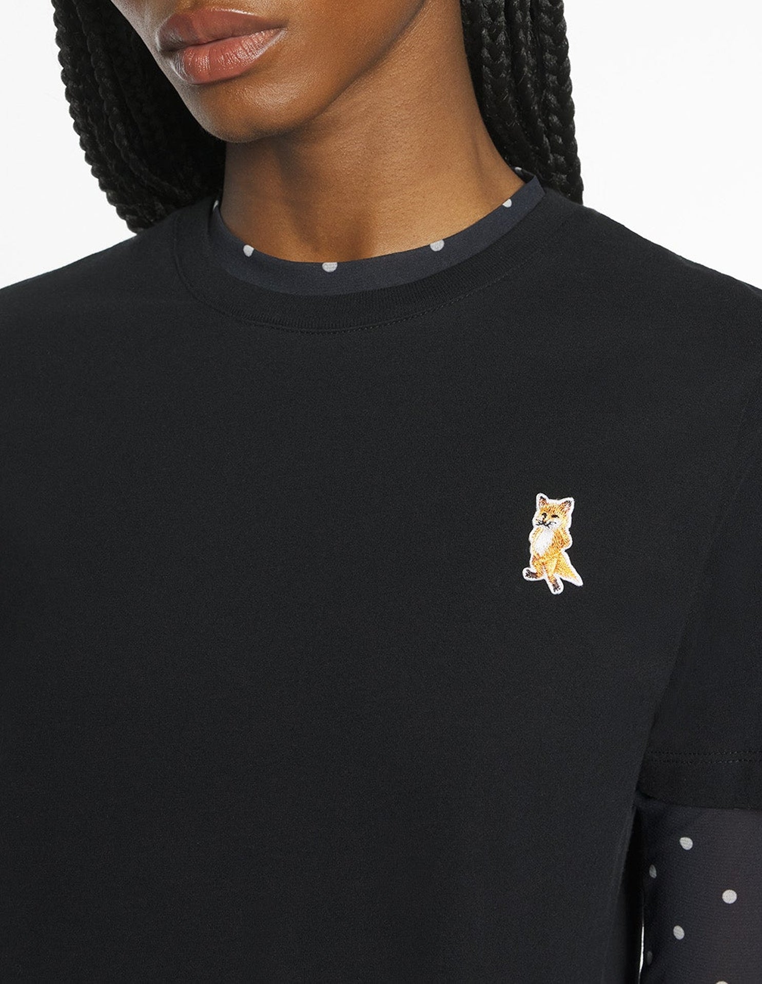 Lady Fox T-shirt - Black