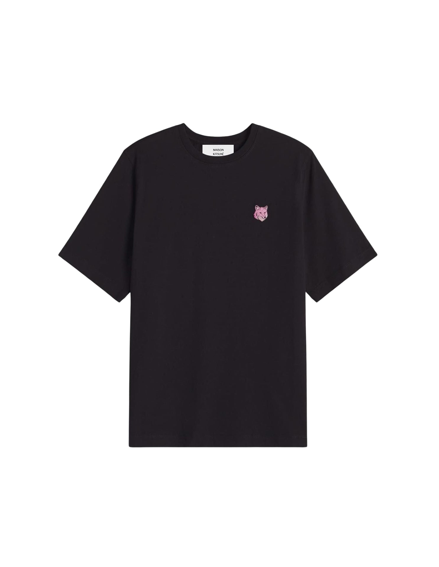Fox Head Tonal T-shirt - Black & Rosebud