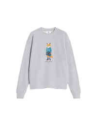 Pull Dressed Fox - Light Grey