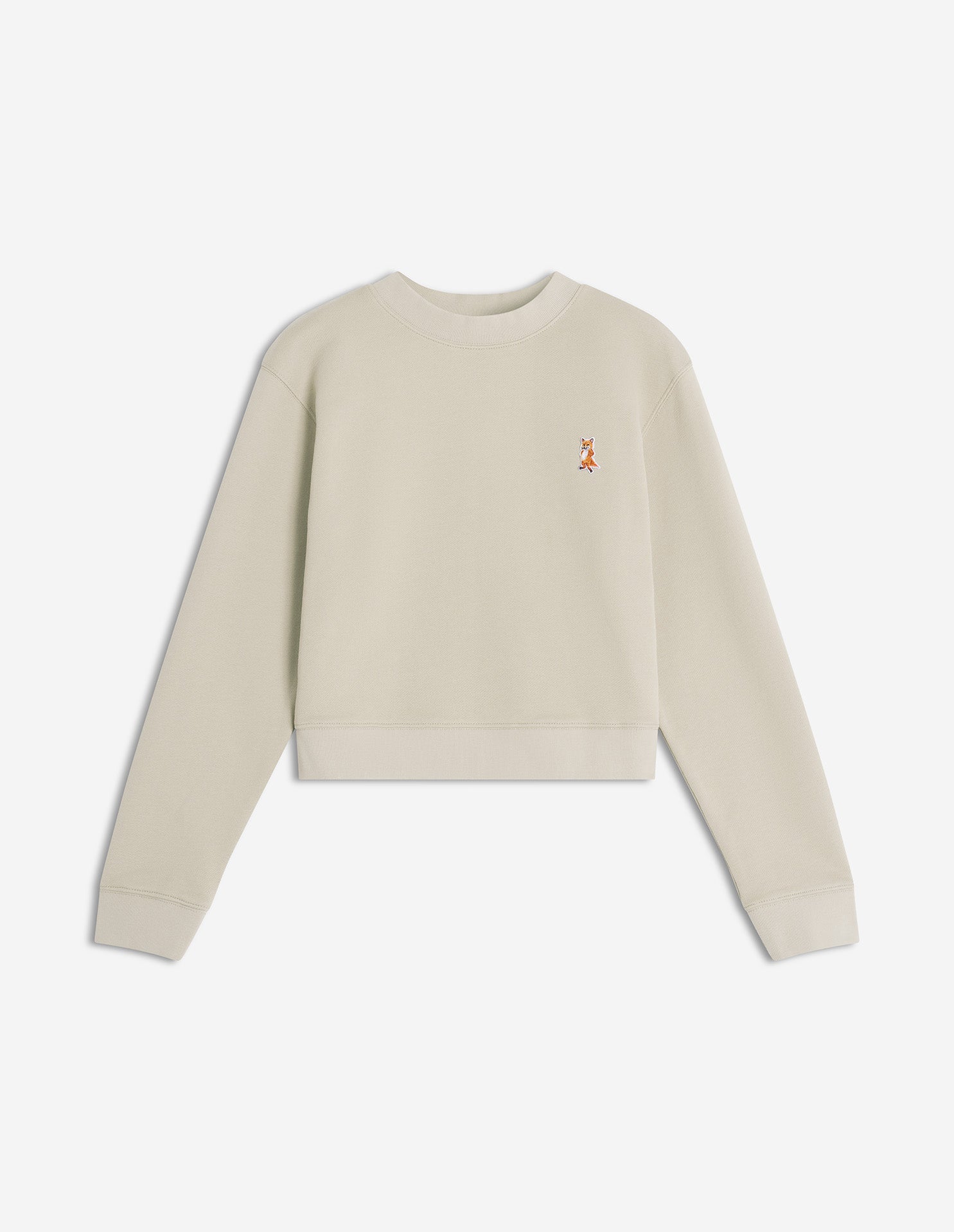 Lady Fox Cropped Sweatshirt - Pure Cashmere