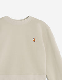 Lady Fox Cropped Sweatshirt - Pure Cashmere
