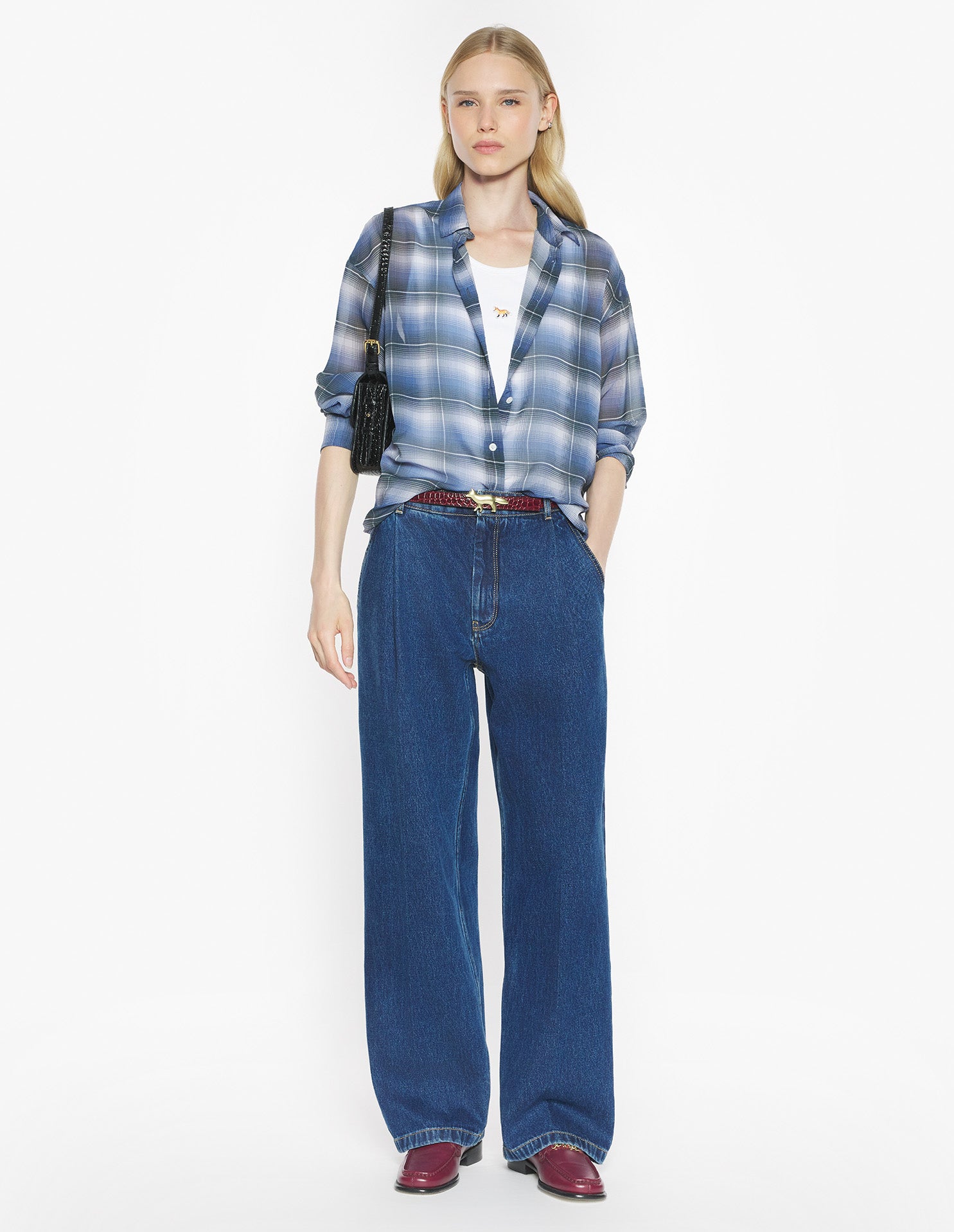 Fluid Casual Shirt - Dutch Blue