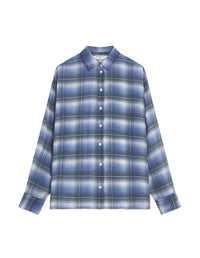 Chemise fluide à carreaux - Dutch Blue