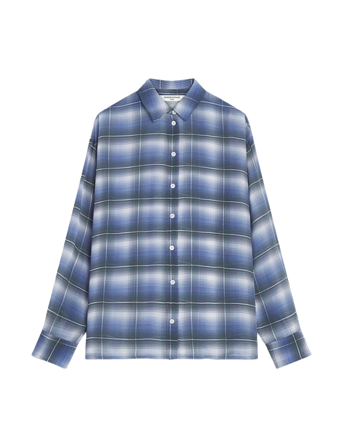 Chemise fluide à carreaux - Dutch Blue