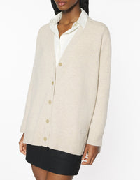 Cardigan long en laine - Light Beige