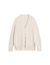 Cardigan long en laine - Light Beige