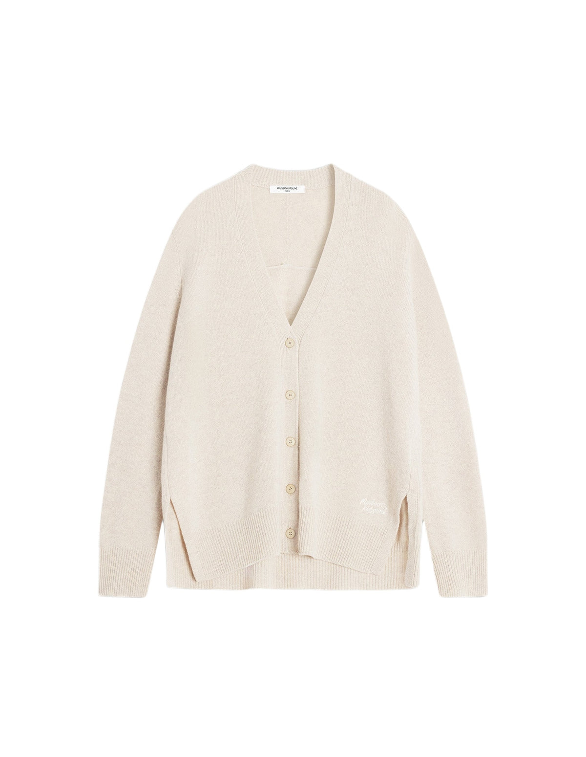 Cardigan long en laine - Light Beige