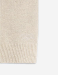 Merino Wool Comfort Vest - Light Beige Melange