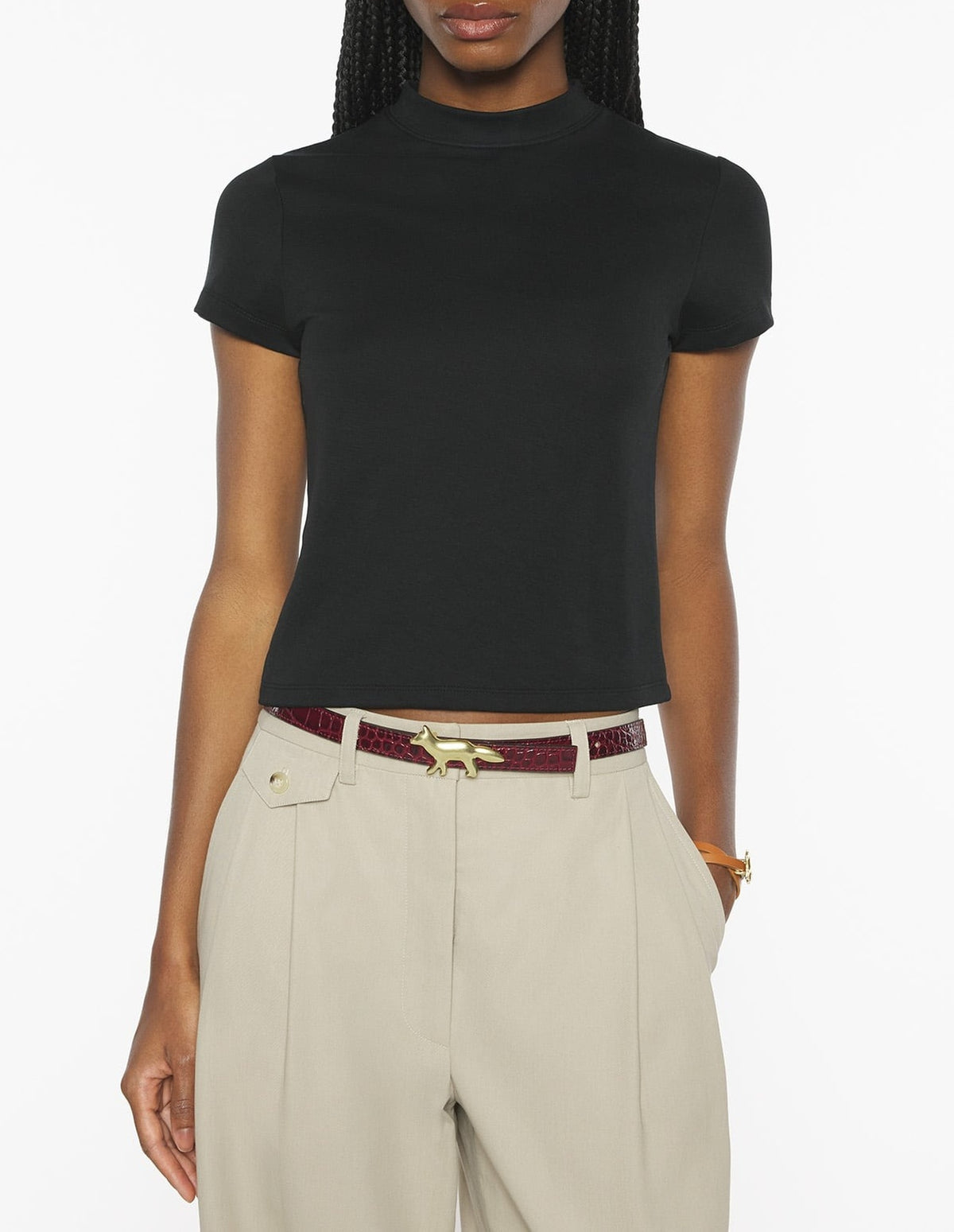 T-shirt à manches courtes - Black