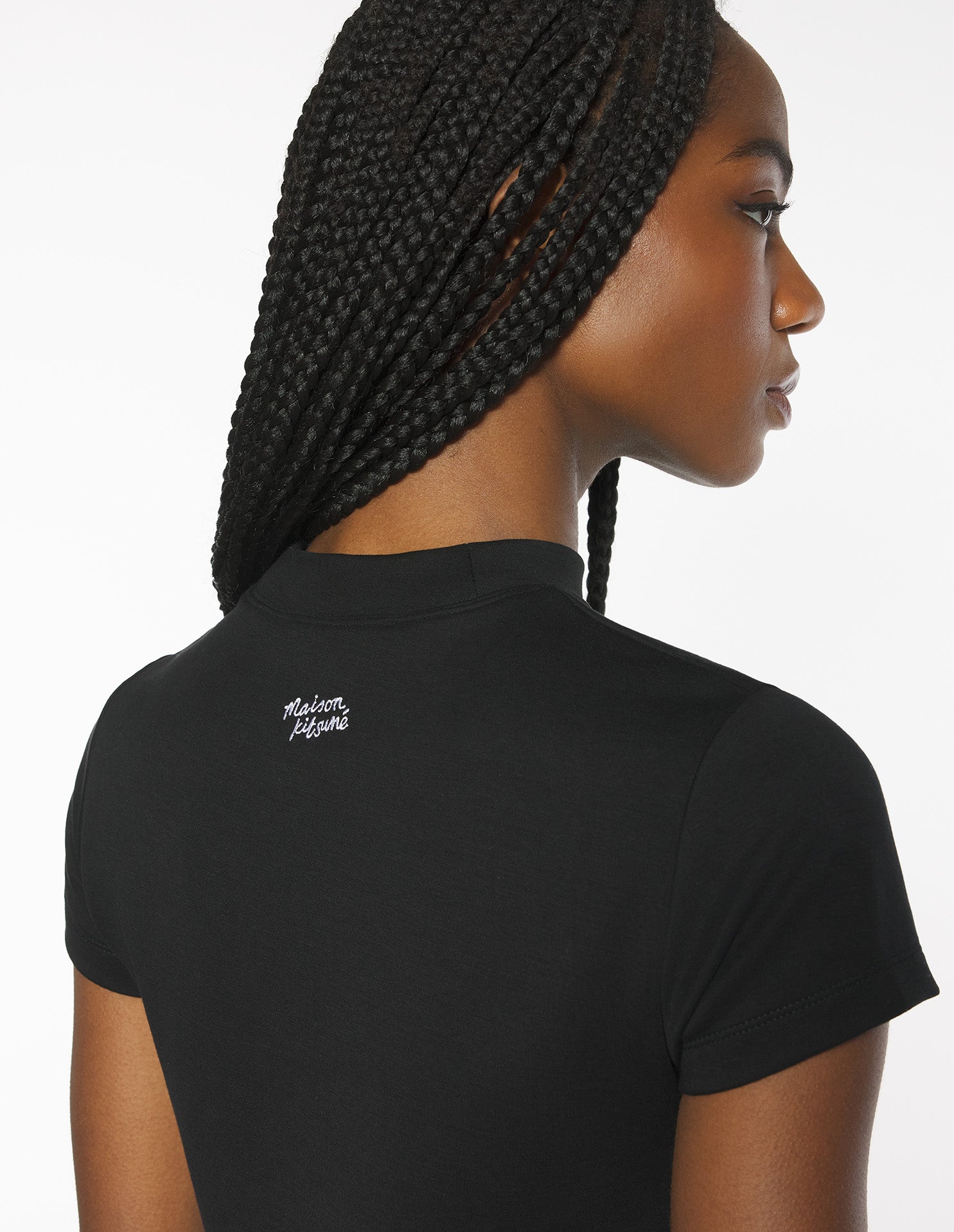 Underpinning Fitted Top - Black