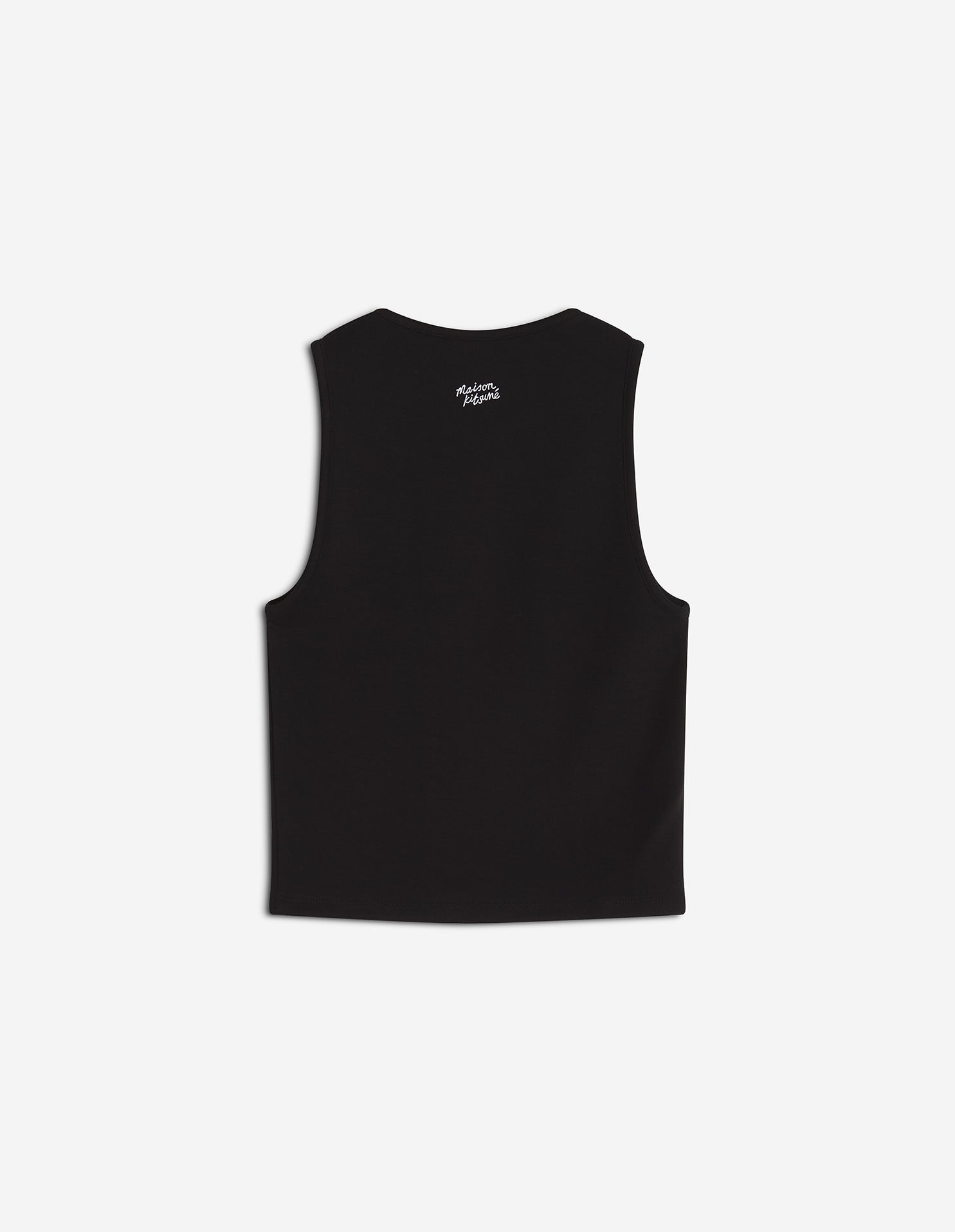 Underpinning Fitted Tank Top - Black