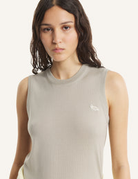 Baby Fox Fine Merino Top - Tea Leaf