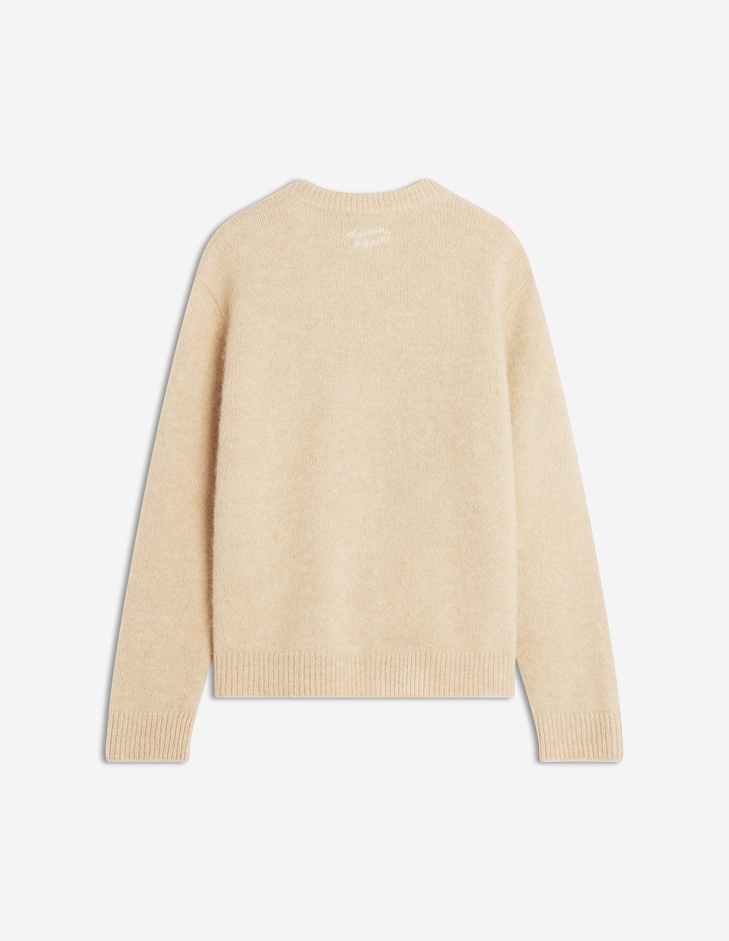 Alpaca Cable Knit Jumper - Safari