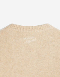 Alpaca Cable Knit Jumper - Safari