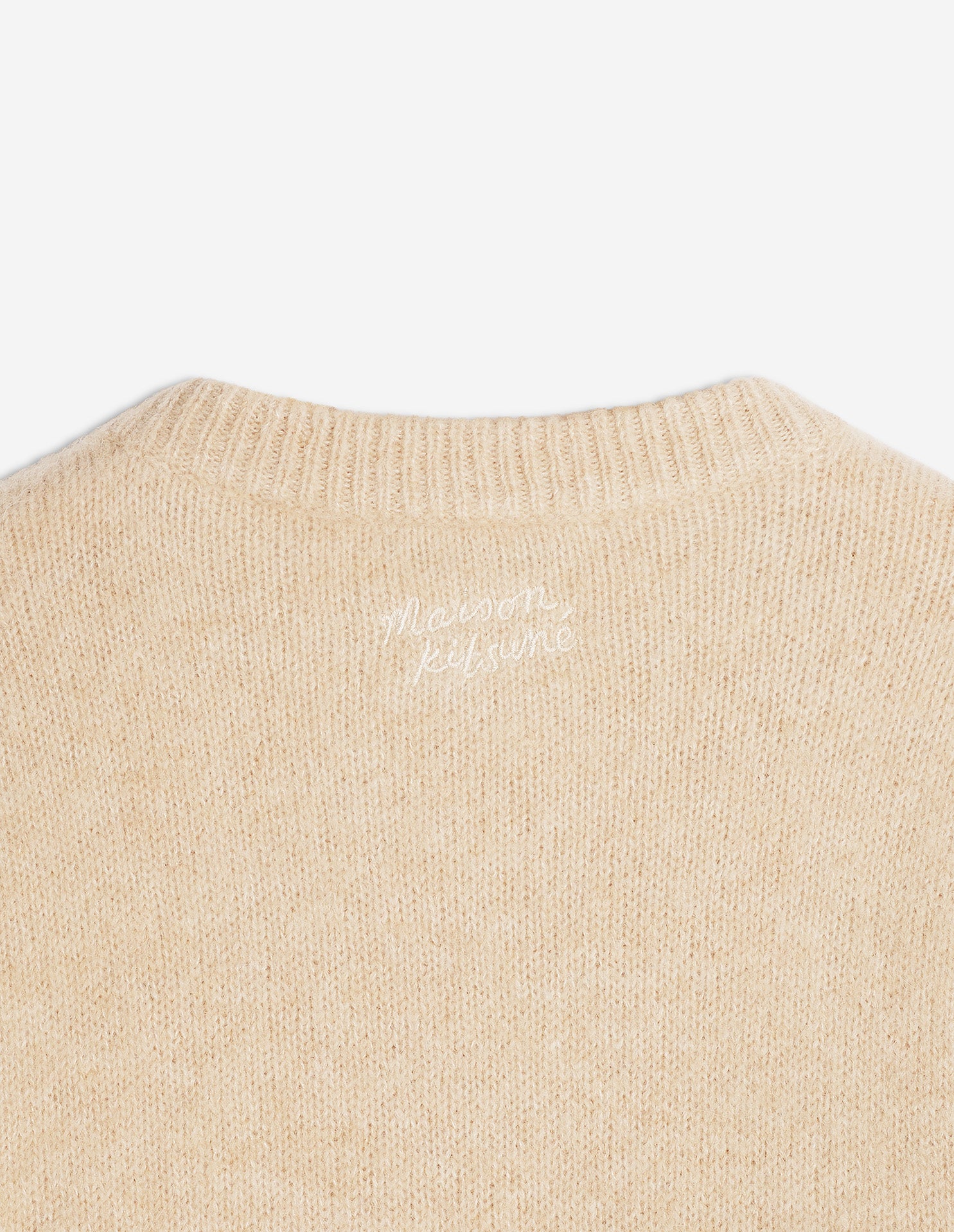 Alpaca Cable Knit Jumper - Safari