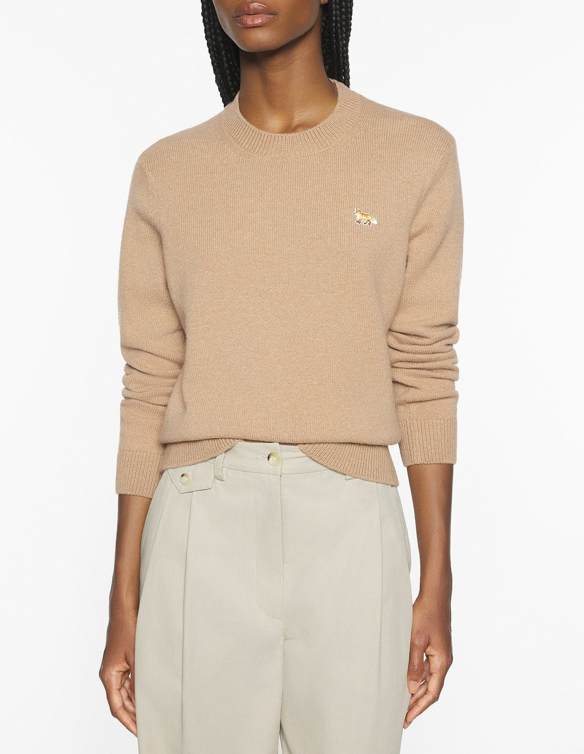 Pull en laine baby Fox - Roast