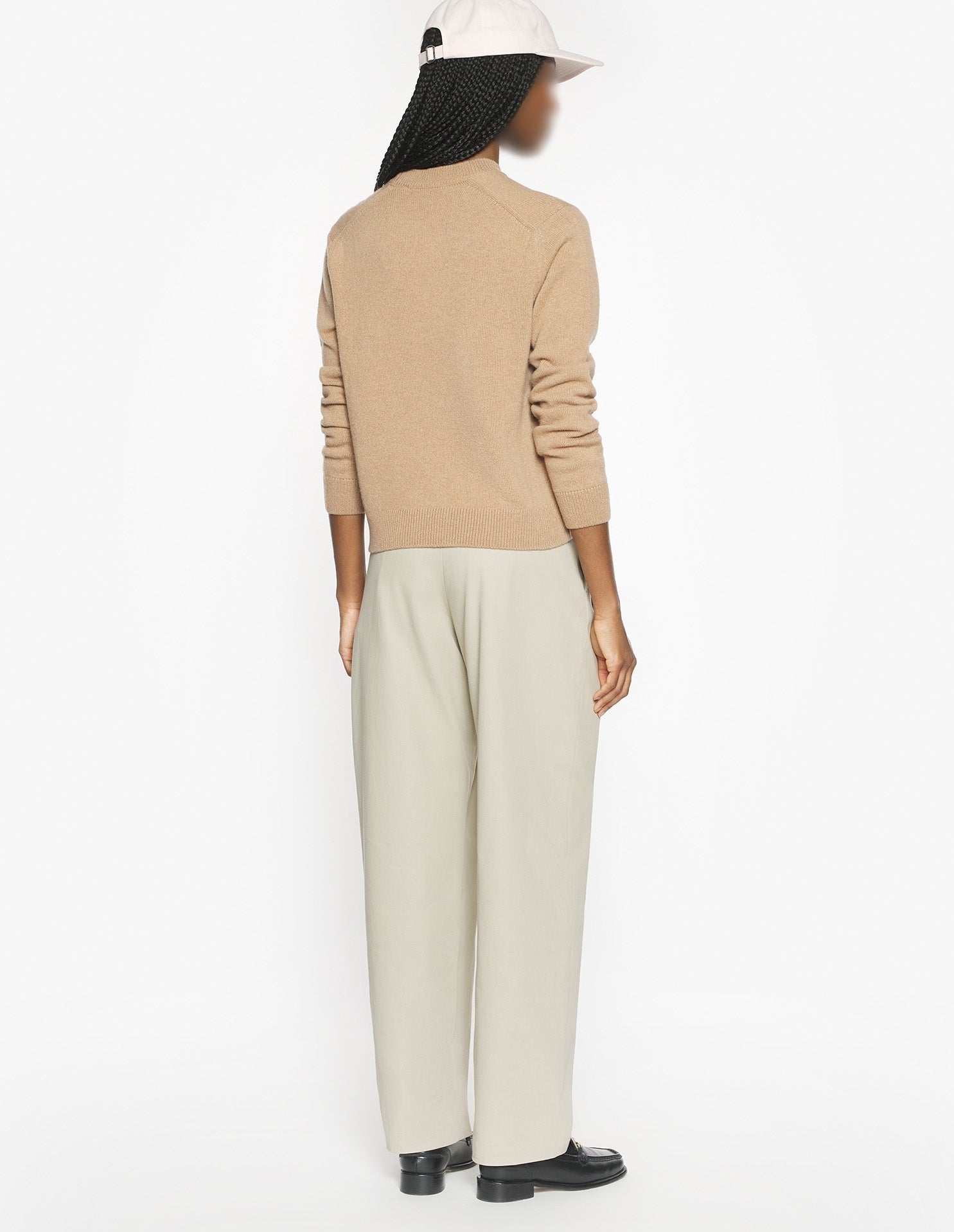 Baby Fox wool jumper - Roast