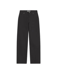 Pantalon droit en denim - Black