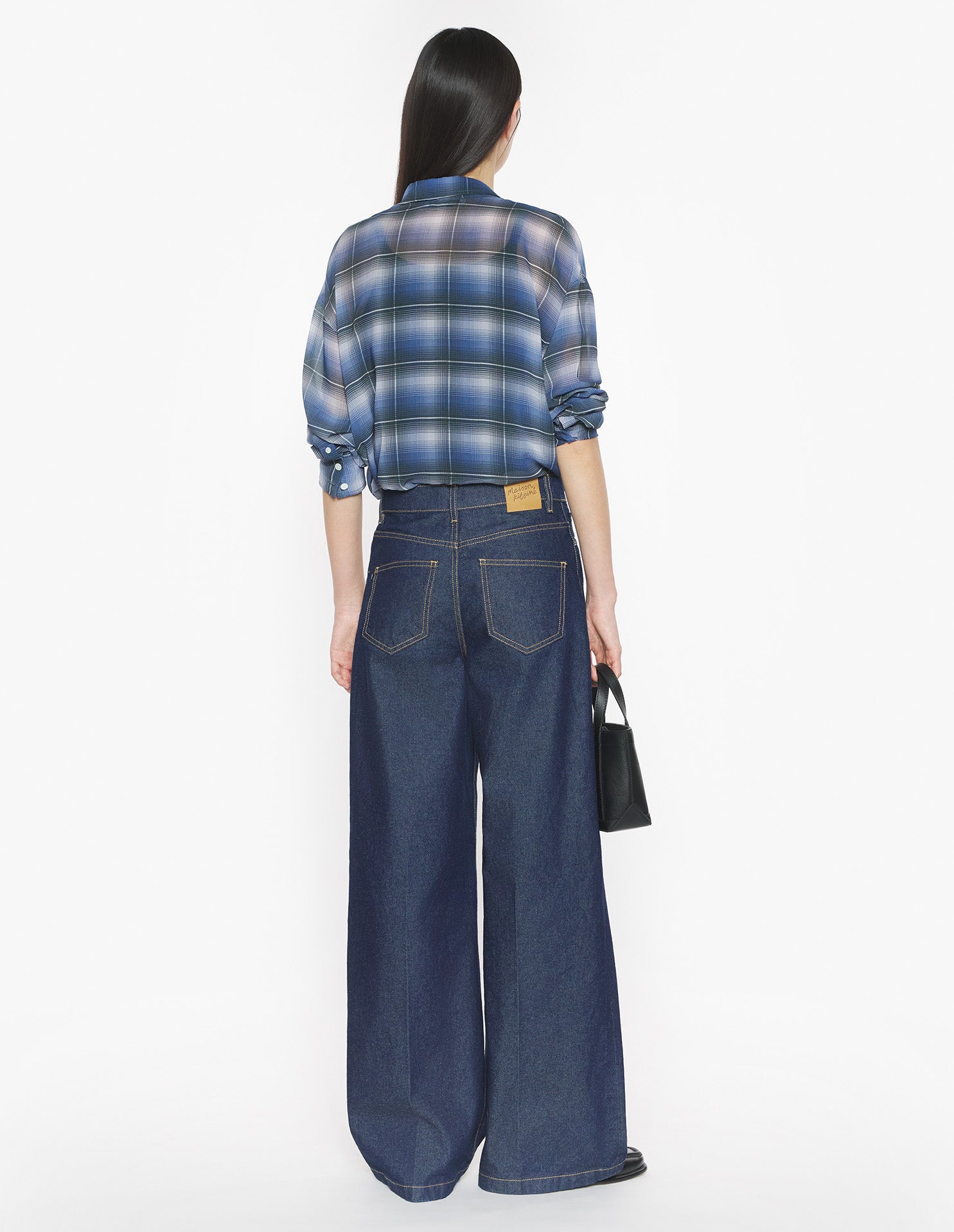 Wide Leg Jeans - Indigo